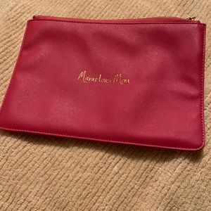 Red Cara Pouch. Golden sentimental Marvelous Mom. Katie Loxton London. Holidays